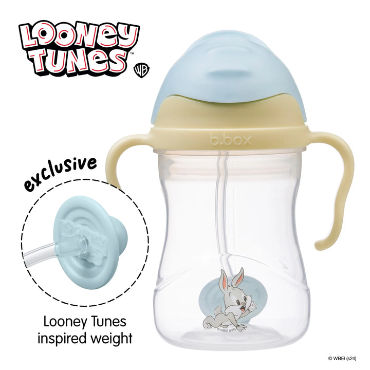 bbox Weighted Straw Sippy Cup 240ml - Looney Tunes