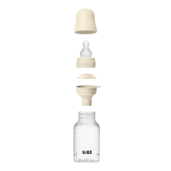 BIBS Baby Bottle Complete Set Silicone 150ml - Assorted