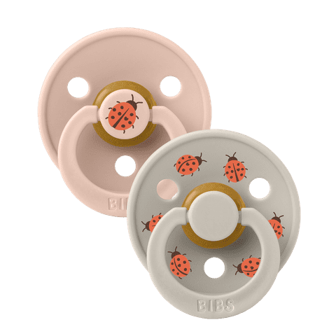 BIBS Size 3 Urban Garden Latex Round Dummies Twin Packs