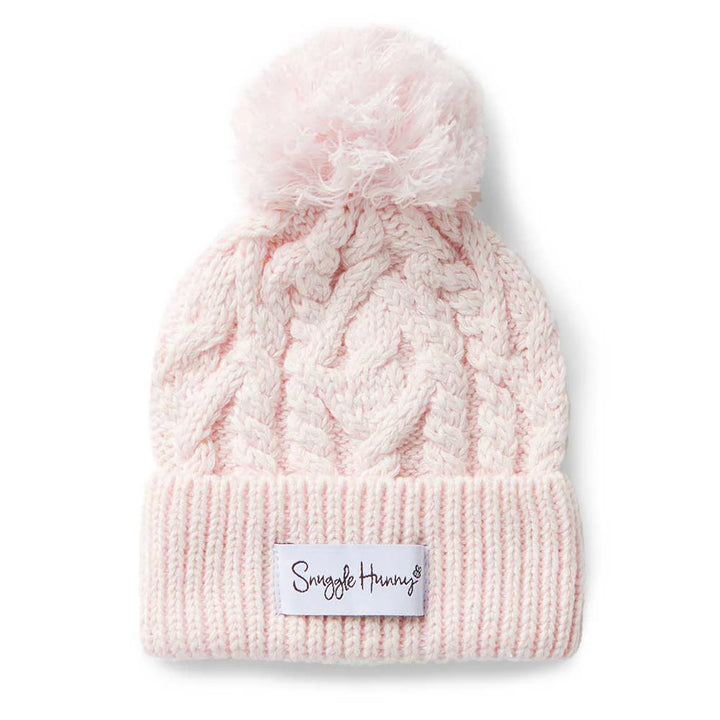 Snuggle Hunny Organic Knit Beanie - Blush Pink