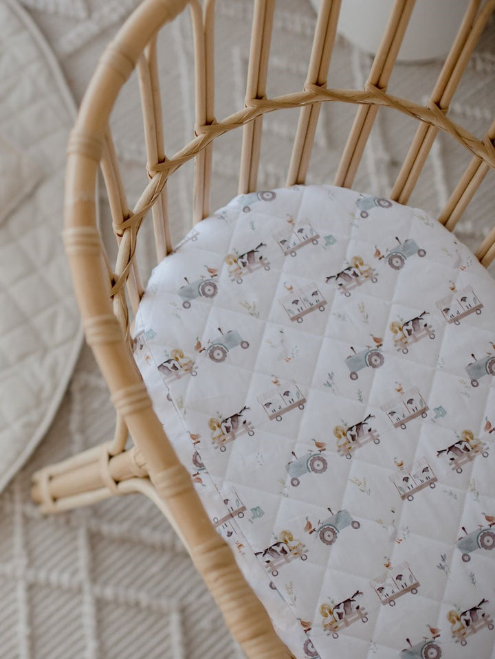 Bambella Waterproof Moses Bassinet Sheet | Oakwood Farm