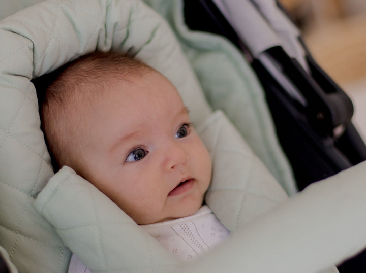 Bambella Quilted Infant Head Support | Fern