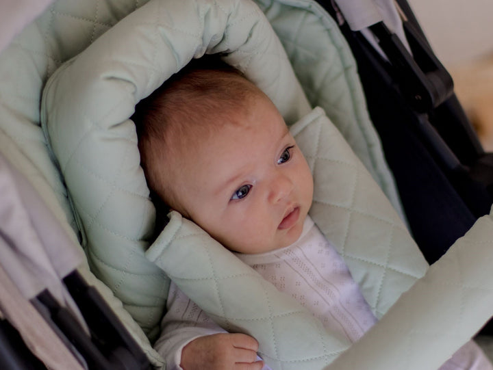 Bambella Quilted Infant Head Support | Fern