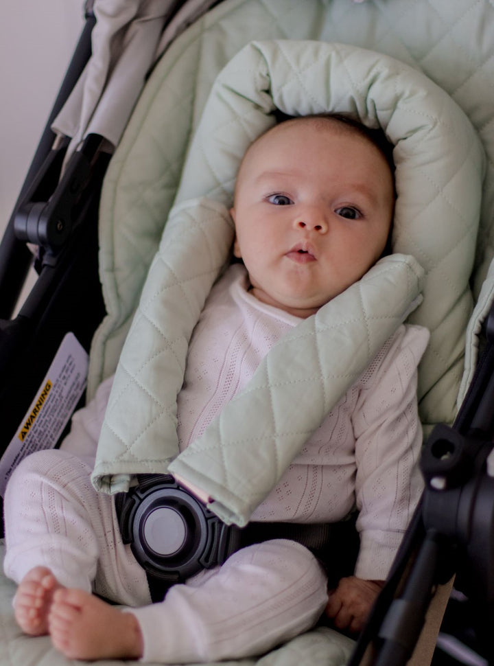 Bambella Quilted Infant Head Support | Fern