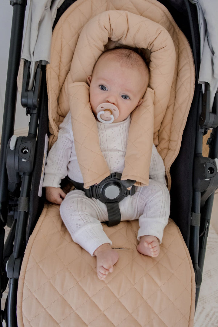 Bambella Designs Universal Quilted Pram Liner | Nude