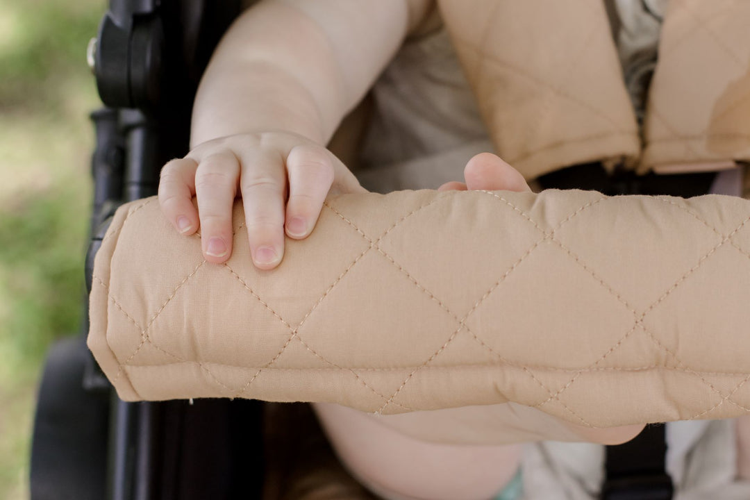 Bambella Designs Pram Bar Cover | Nude