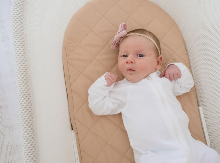 Bambella Waterproof Moses Bassinet Sheet |  Nude