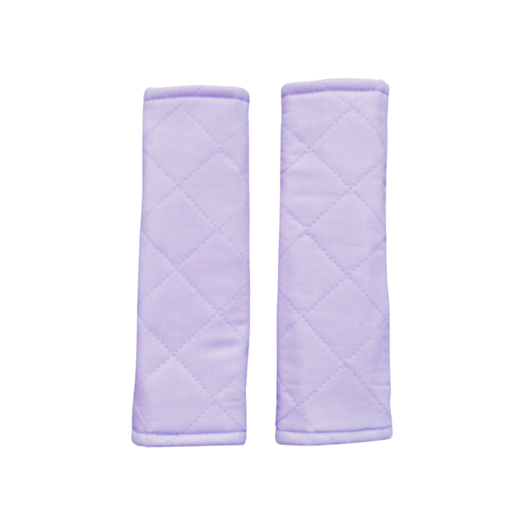 Bambella Designs Quilted Harness Covers | Lavender Haze
