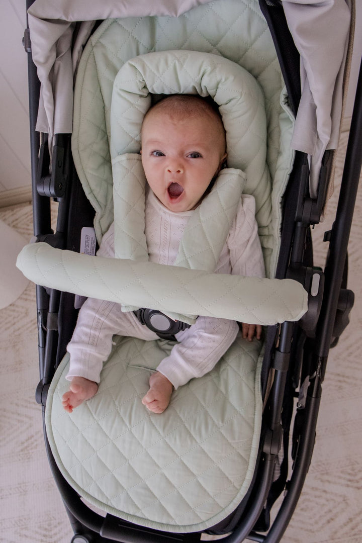 Bambella Quilted Infant Head Support | Fern