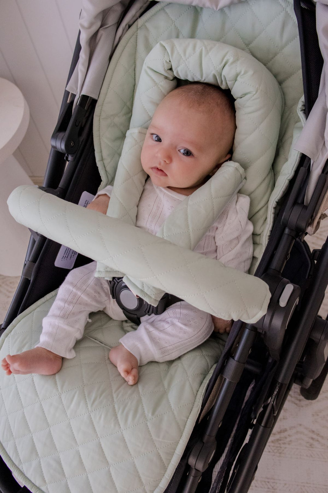 Bambella Designs Universal Quilted Pram Liner | Fern