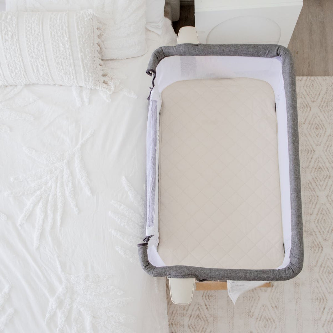 Bambella Co-Sleeper Fitted Waterproof Sheet | Oat