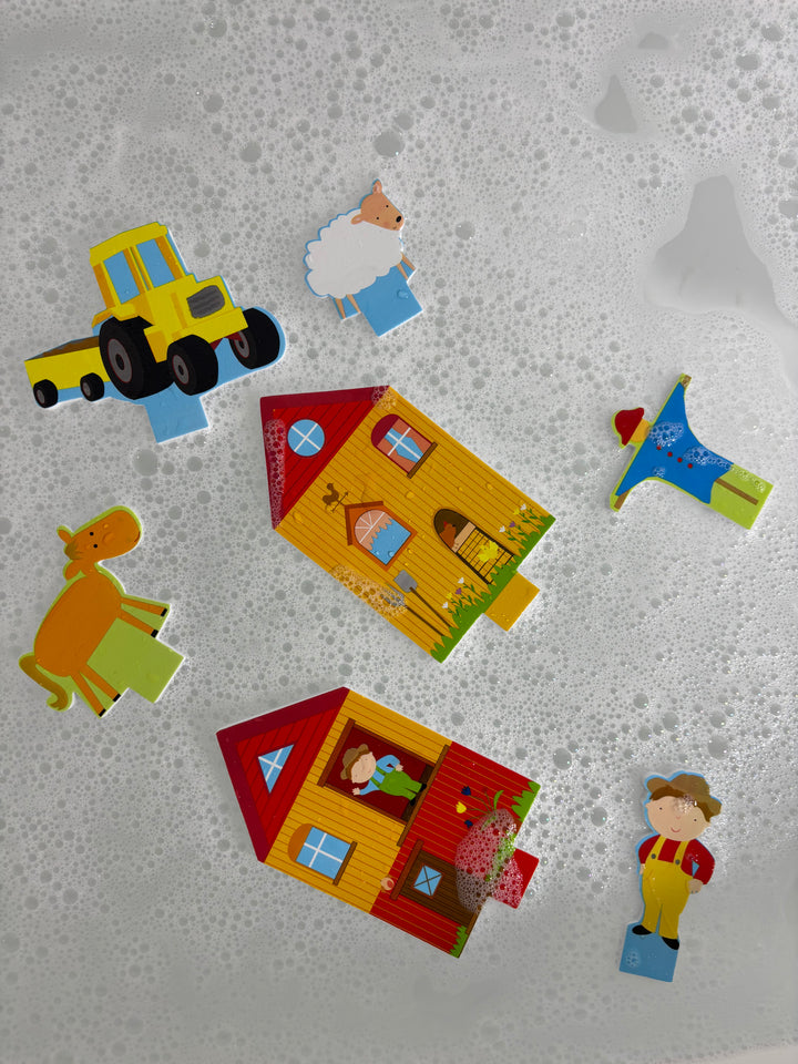 Bath Time Build & Play - On the Farm