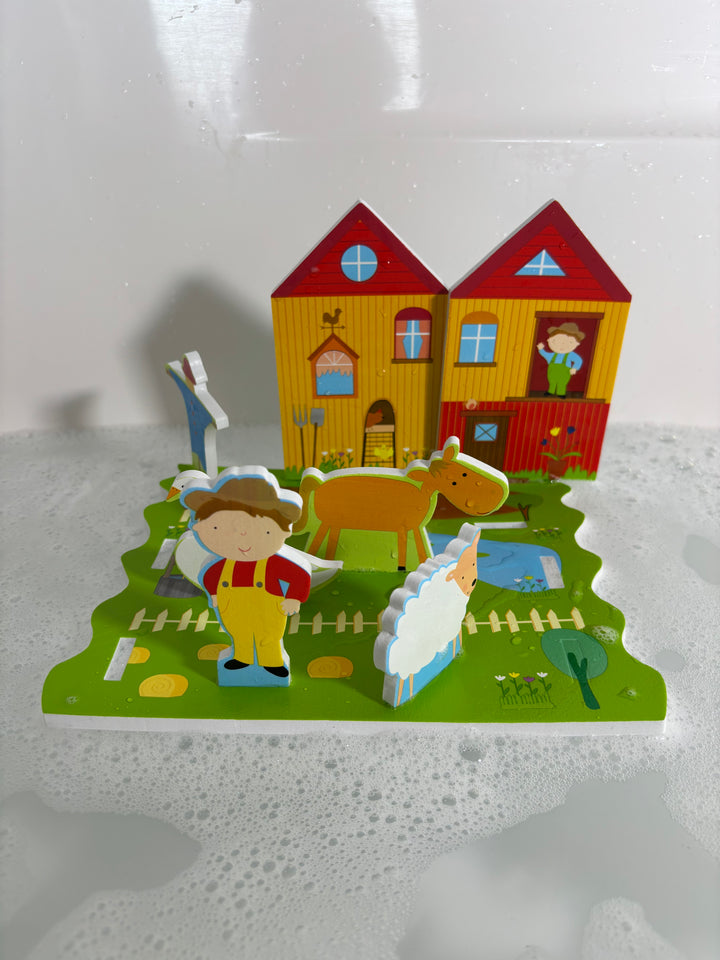 Bath Time Build & Play - On the Farm