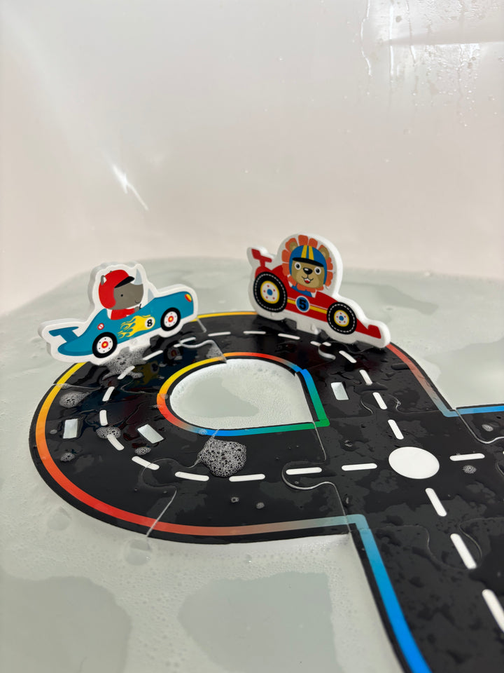 Bath Time Grand Prix Racing Car Play Set