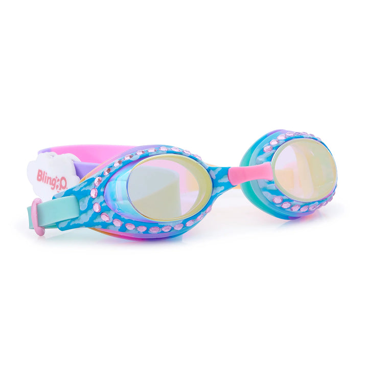 Bling2o Kids Swim Goggles | Cloud Blue Sunny Day
