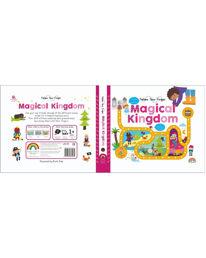 Follow Your Finger Board Book - Magical Kingdom