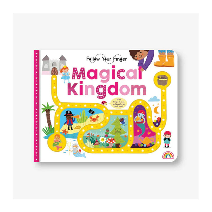 Follow Your Finger Board Book - Magical Kingdom