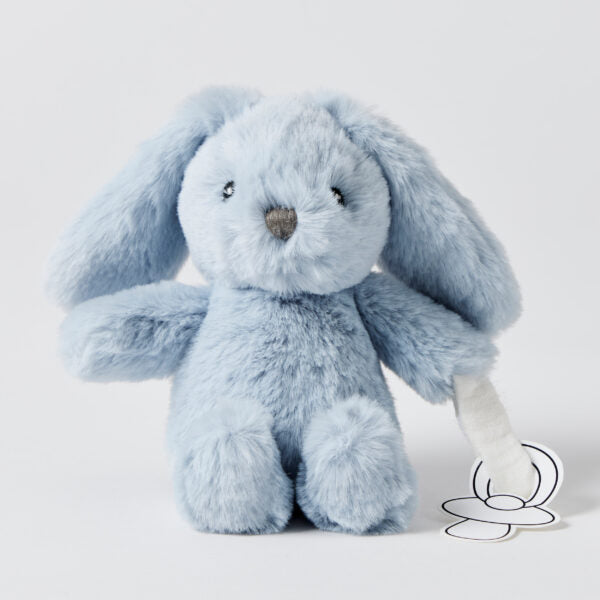 Bunny Plush Toy & Dummy Holder - Assorted