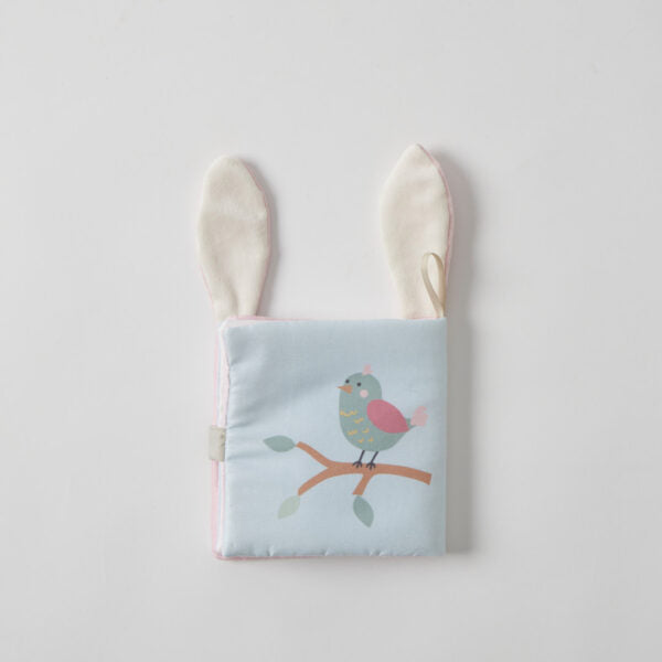 Bunny & Garden Crinkle Plush Play Book