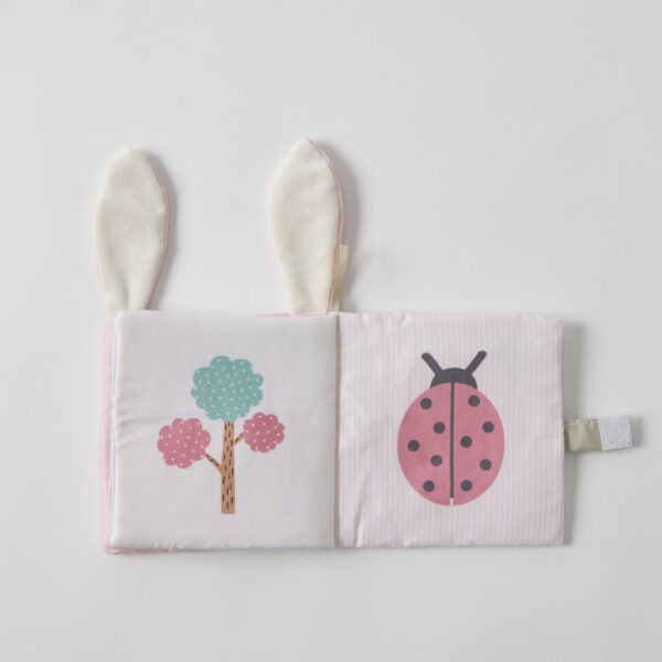 Bunny & Garden Crinkle Plush Play Book