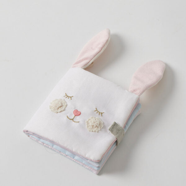 Bunny & Garden Crinkle Plush Play Book