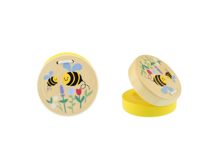 Buzzy Days Wooden Music Castanets
