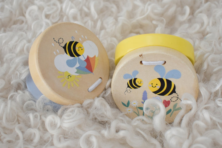 Buzzy Days Wooden Music Castanets