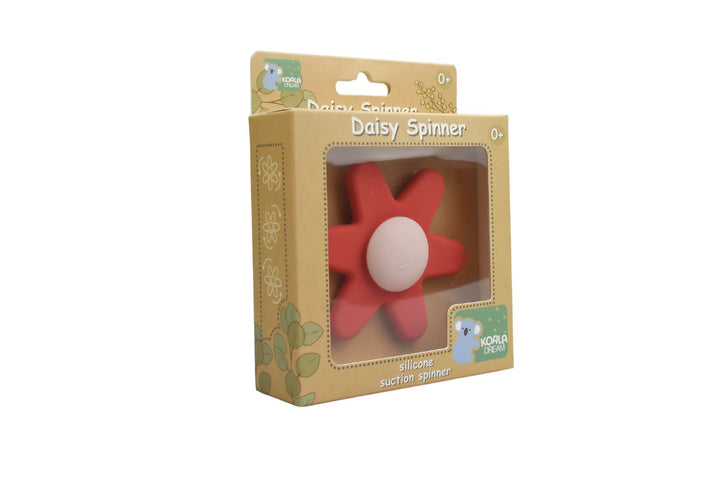 Silicone Suction Daisy Spinner - Assorted