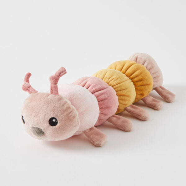 Charlie the Caterpillar Plush Toy Rattle