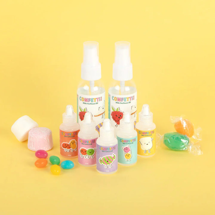 Confetti Blue Candy Scented Perfume Making Kit