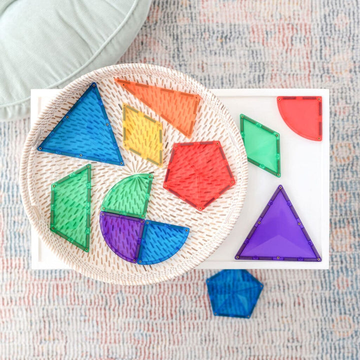 Connetix Magnetic Tiles Rainbow Shape Expansion 36 Piece Pack