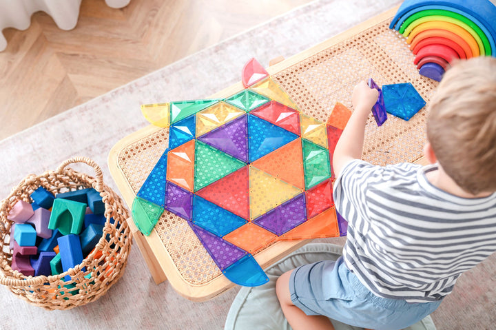 Connetix Magnetic Tiles Rainbow Shape Expansion 36 Piece Pack