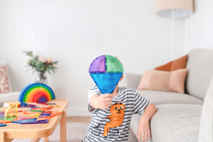 Connetix Magnetic Tiles Rainbow Shape Expansion 36 Piece Pack