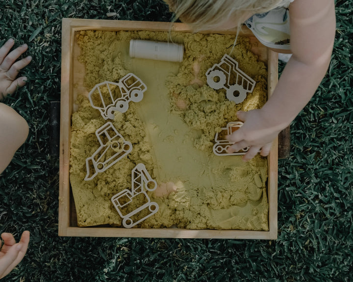 Construction Playdough/Sensory Play Eco Cutter™ Set