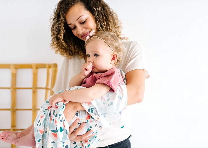 Copper Pearl Knit Swaddle Blanket - Leilani