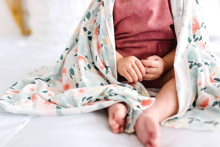 Copper Pearl Knit Swaddle Blanket - Leilani