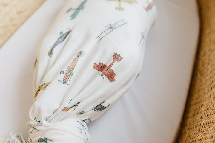 Copper Pearl Knit Swaddle Blanket - Ace