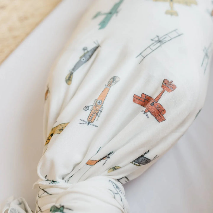Copper Pearl Knit Swaddle Blanket - Ace