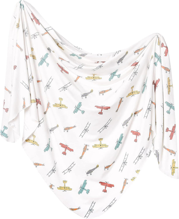 Copper Pearl Knit Swaddle Blanket - Ace