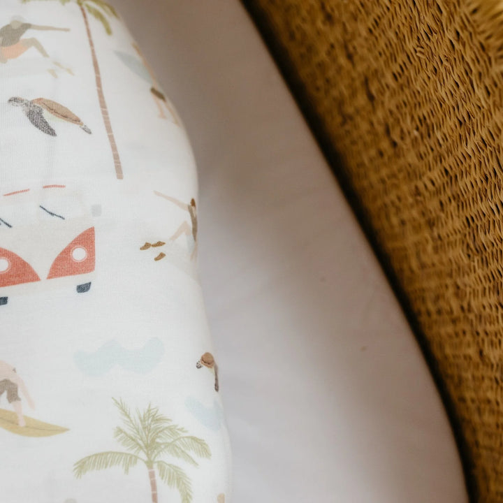 Copper Pearl Knit Swaddle Blanket - Maui