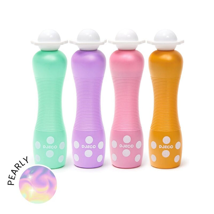 Djeco Pearl-Effect Foam Dot Markers Set of 4