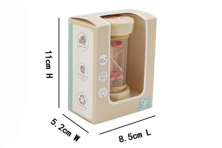 EcoWhirlie Wooden Shaker Rattle