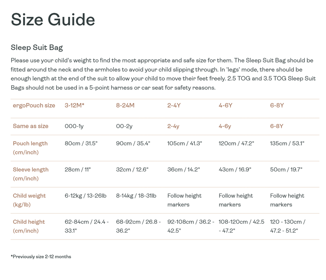 ergoPouch Sleep Suit Bag TOG 1.0 - Fruit Salad