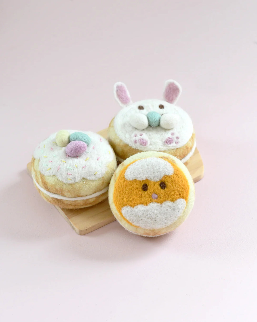 Felt Easter Donuts - Set of 3