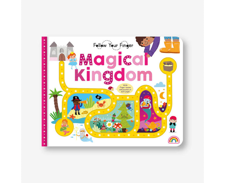 Follow Your Finger Board Book - Magical Kingdom