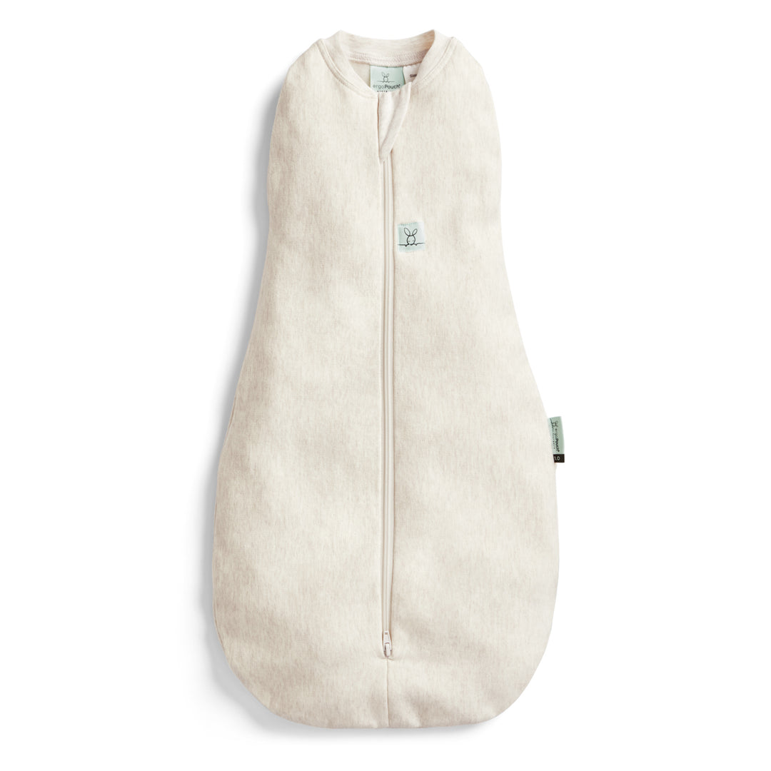 ergoPouch Cocoon Zip  Swaddle Bag 0.2 TOG - Oatmeal Marle