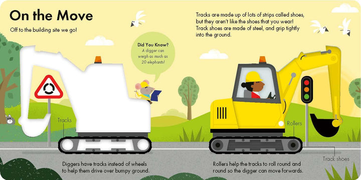 How it Works: Digger Board Book