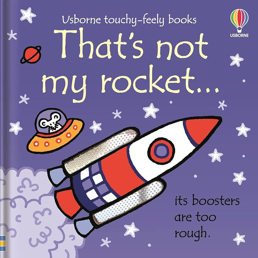 Usborne That's Not My Rocket Sensory Board Book