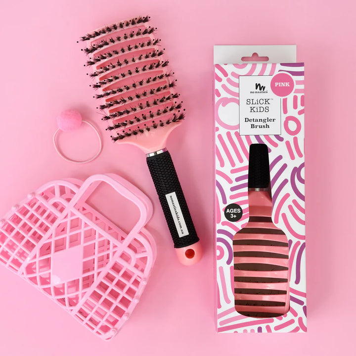 Kids Detangler Hair Brush - Pink