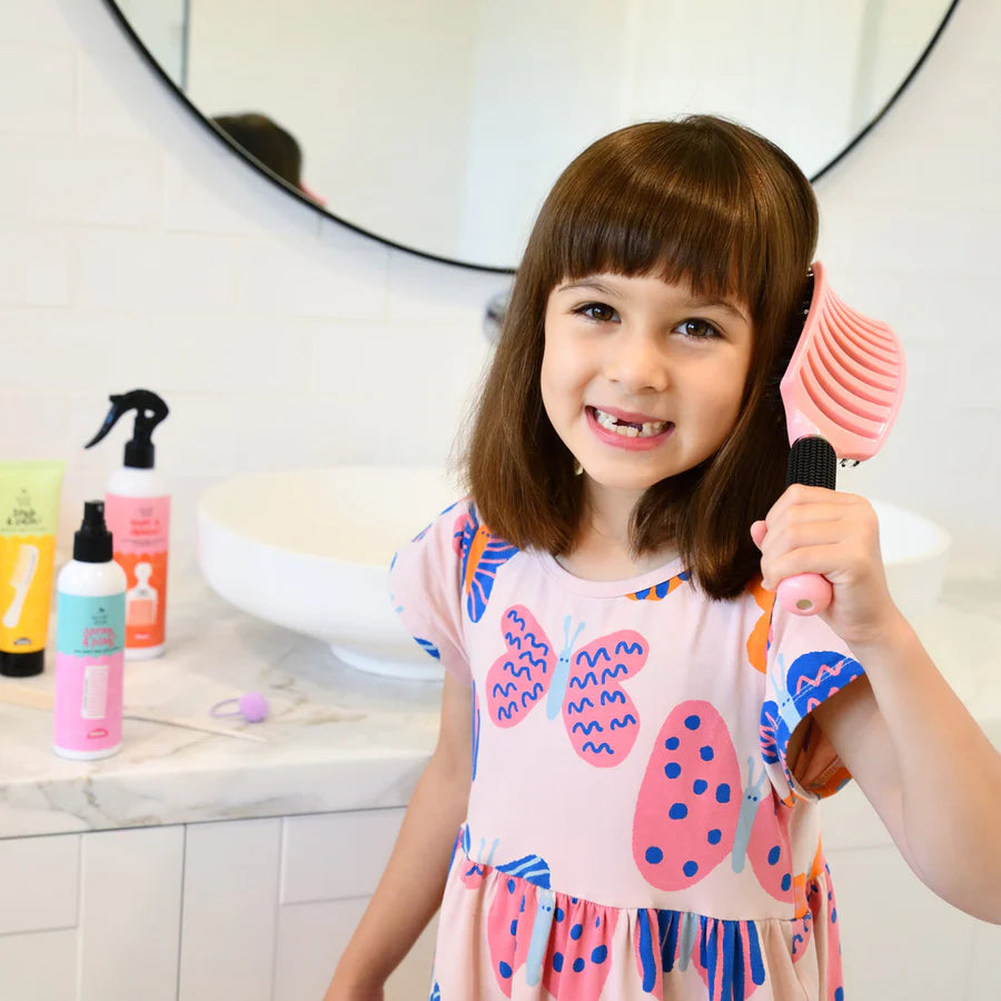Kids Detangler Hair Brush - Pink